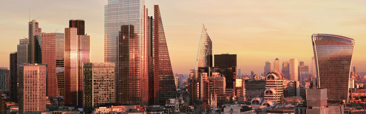 Vue panoramique de Londres