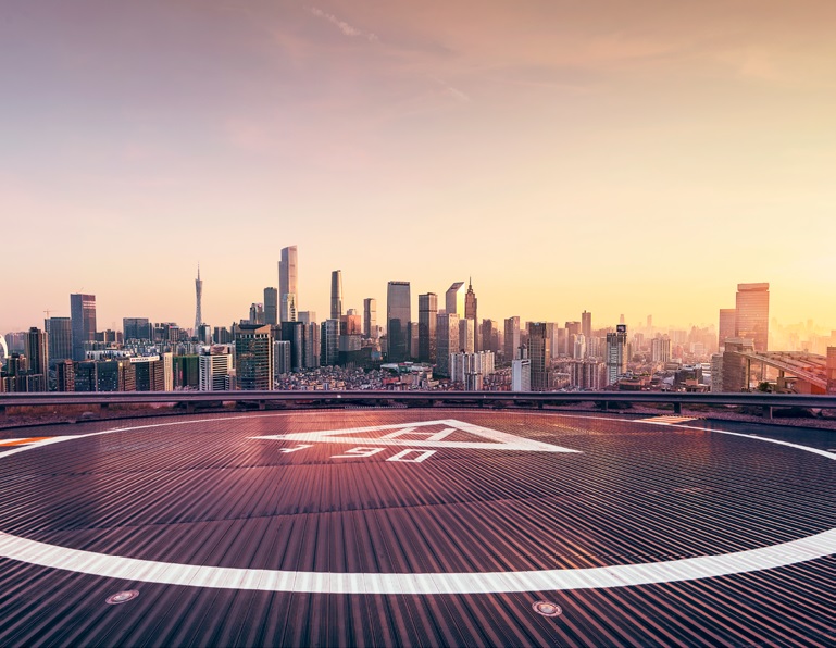 Guangzhou helicopter pad