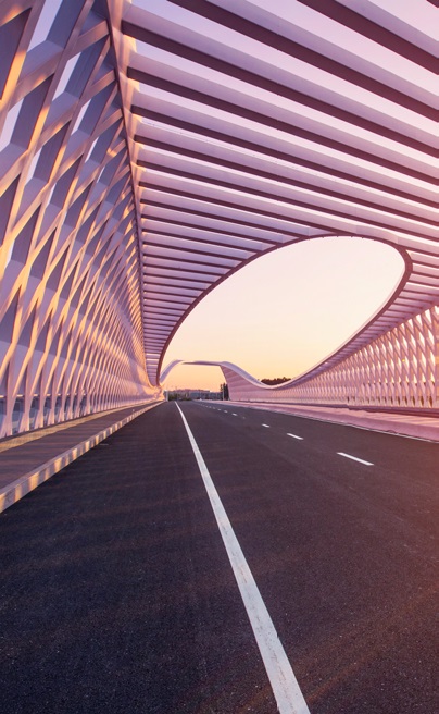 Modern bridge